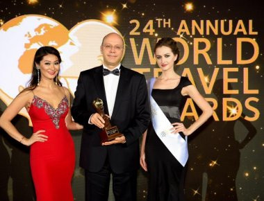 Η Aegean βραβεύτηκε από τα WORLD TRAVEL AWARDS 2017 (φωτό)